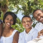 Fake family photo