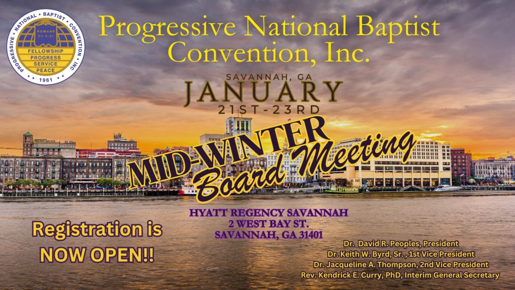 2025 Mid-Winter Board Meeting in Savannah, GA